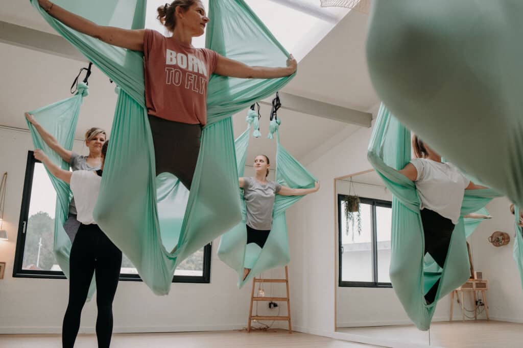 flying yoga
